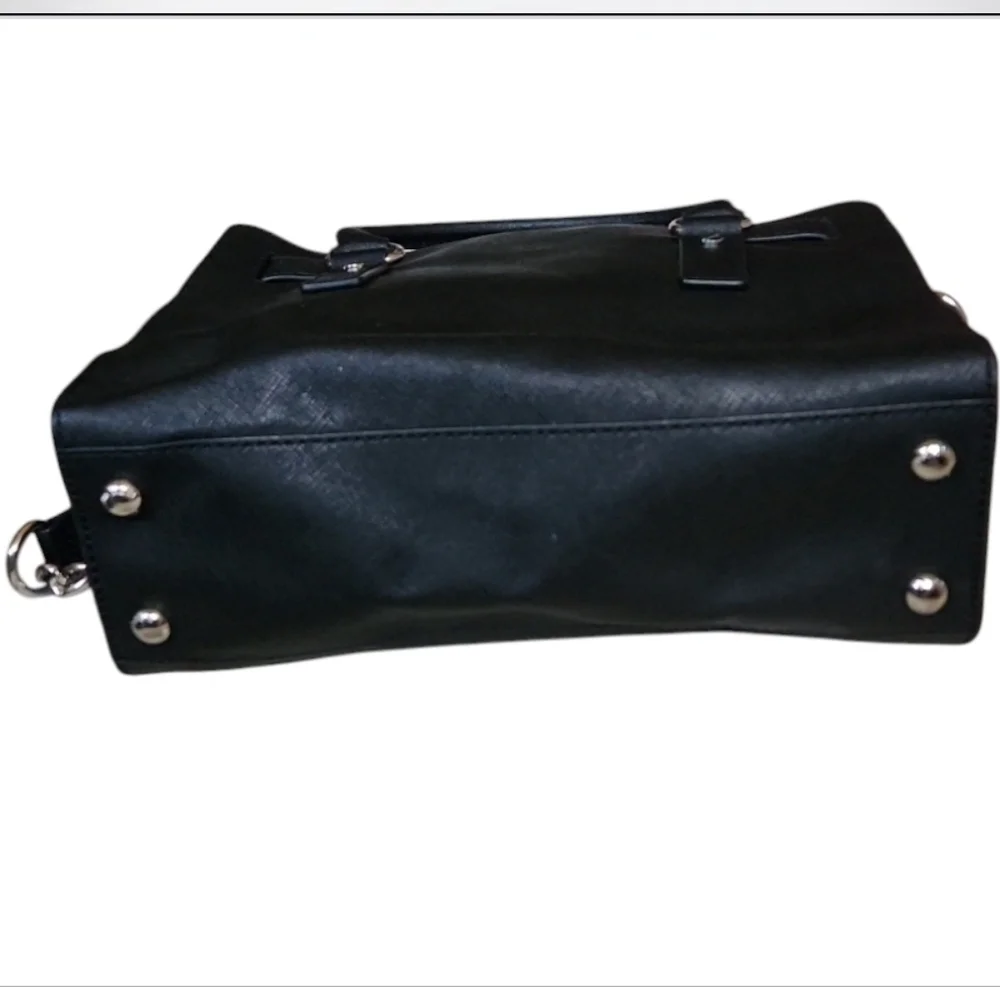 Michael Kors Locking Black Chain Tote